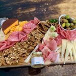 BC Winery serves food charcuterie cheese